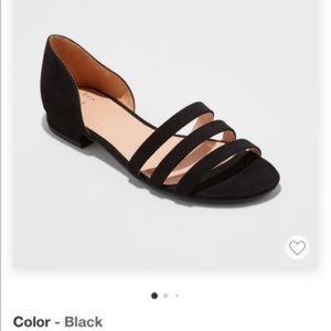 A New Day - Vienna - Target - Black Strappy Sandal